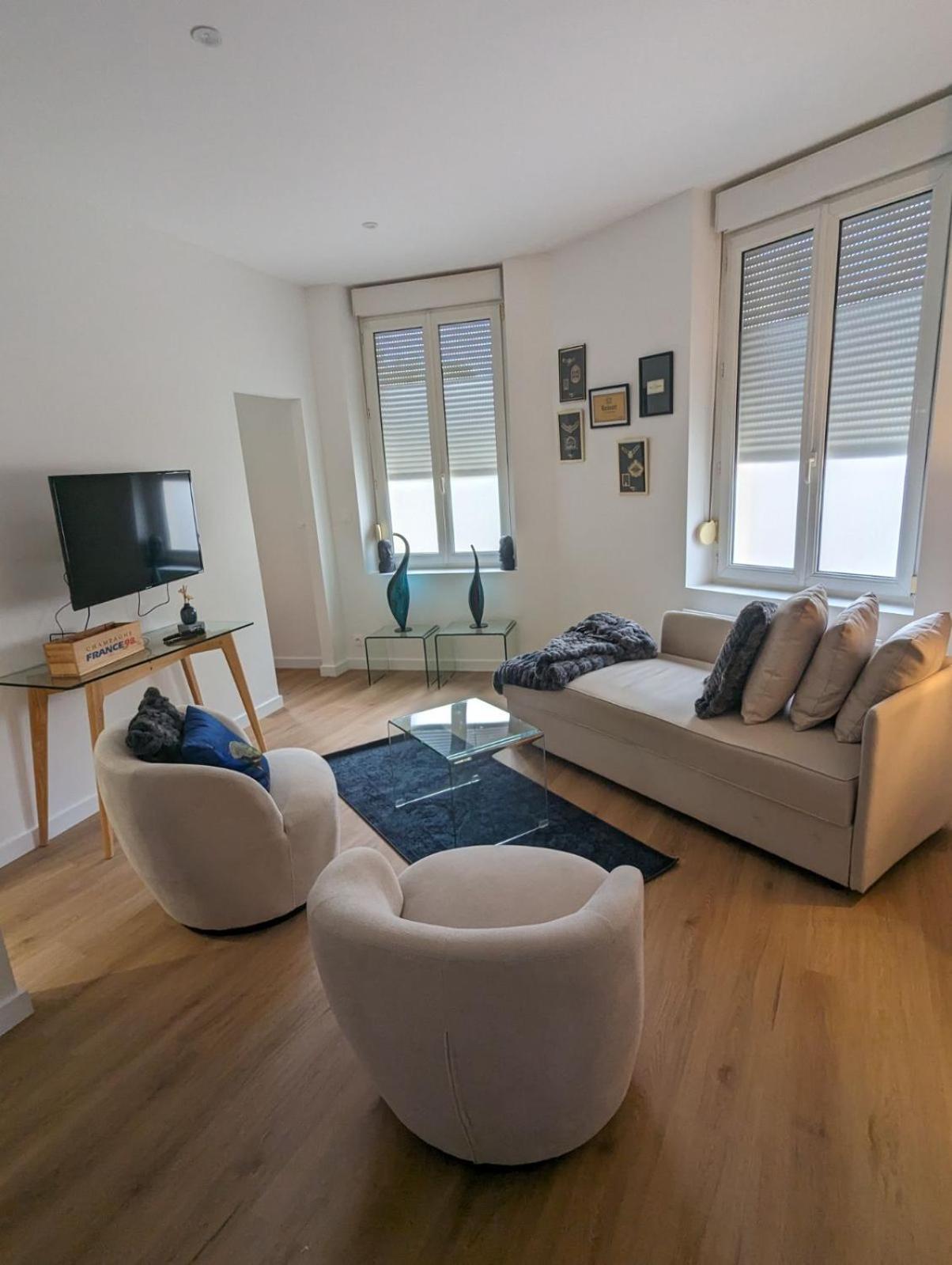 Apartamento L'Ange Au Sourire Reims Exterior foto